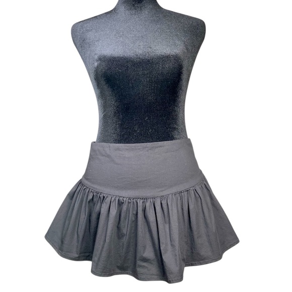 Cotton Candy LA Pleated Mini Skort Black Size Small - Picture 1 of 6